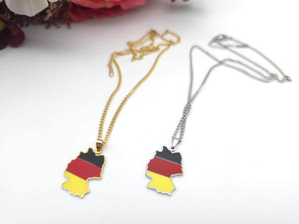 Deutschland Kette Edelstahl